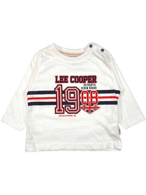 Lee Cooper - Completo t-shirt con camicia e pantalone neonato - Kiabi