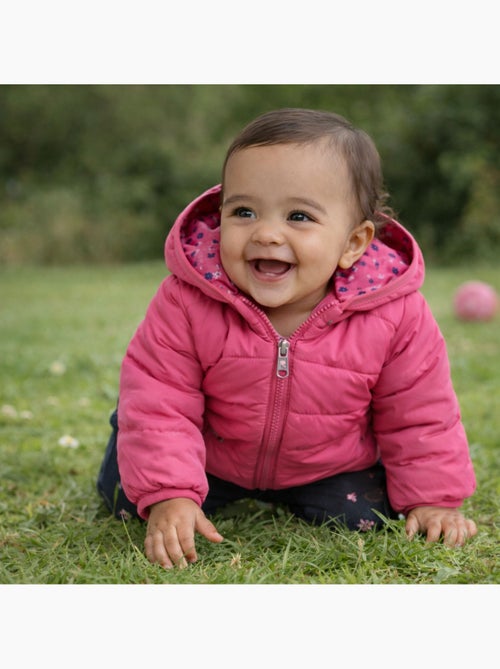 Lee Cooper - Completo t-shirt e pantalone con giacca con cappuccio neonata - Kiabi