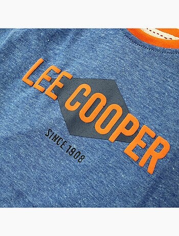 Lee Cooper - Completo t-shirt manica lunga con cappotto e pantalone neonato
