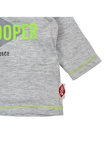 Lee Cooper - Completo t-shirt manica lunga con cappotto e pantalone neonato