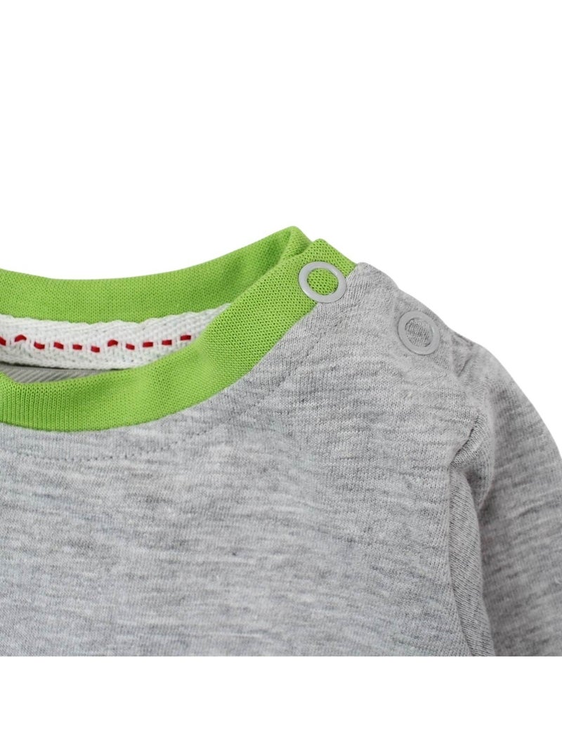 Lee Cooper - Completo t-shirt manica lunga con cappotto e pantalone neonato Grigio - Kiabi