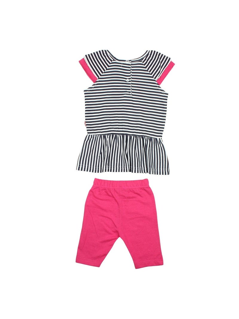Lee Cooper - Completo vestito e leggings neonato Blu marino - Kiabi