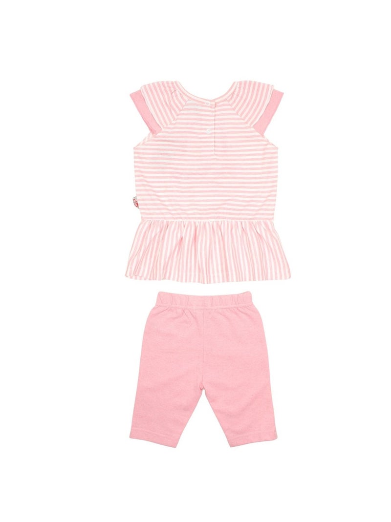 Lee Cooper - Completo vestito e leggings neonato Rosa - Kiabi