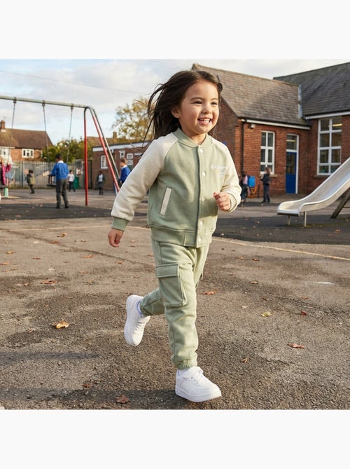 Lee Cooper - Conjunto chándal niña con una chaqueta de manga larga y un pantalón jogging - Kiabi