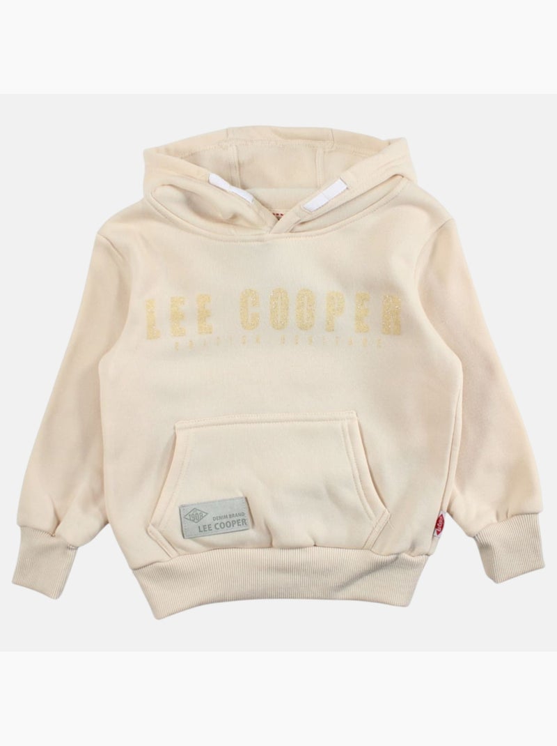 Lee Cooper - Felpa con cappuccio bambina Bianco - Kiabi