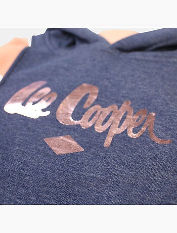 Lee Cooper - Felpa con cappuccio bambina