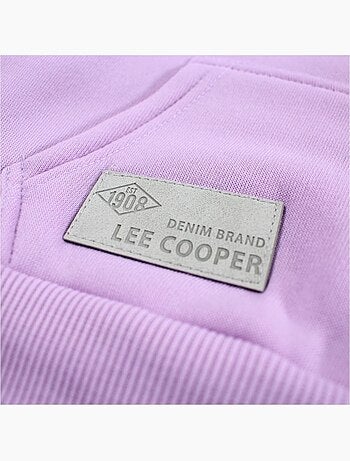 Lee Cooper - Felpa con cappuccio bambina
