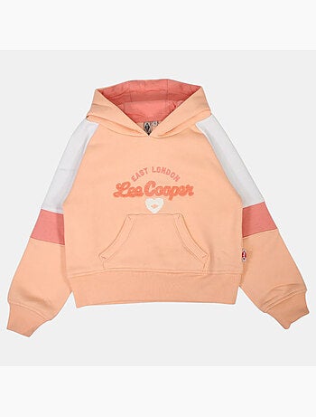 Lee Cooper - Felpa con cappuccio bambina