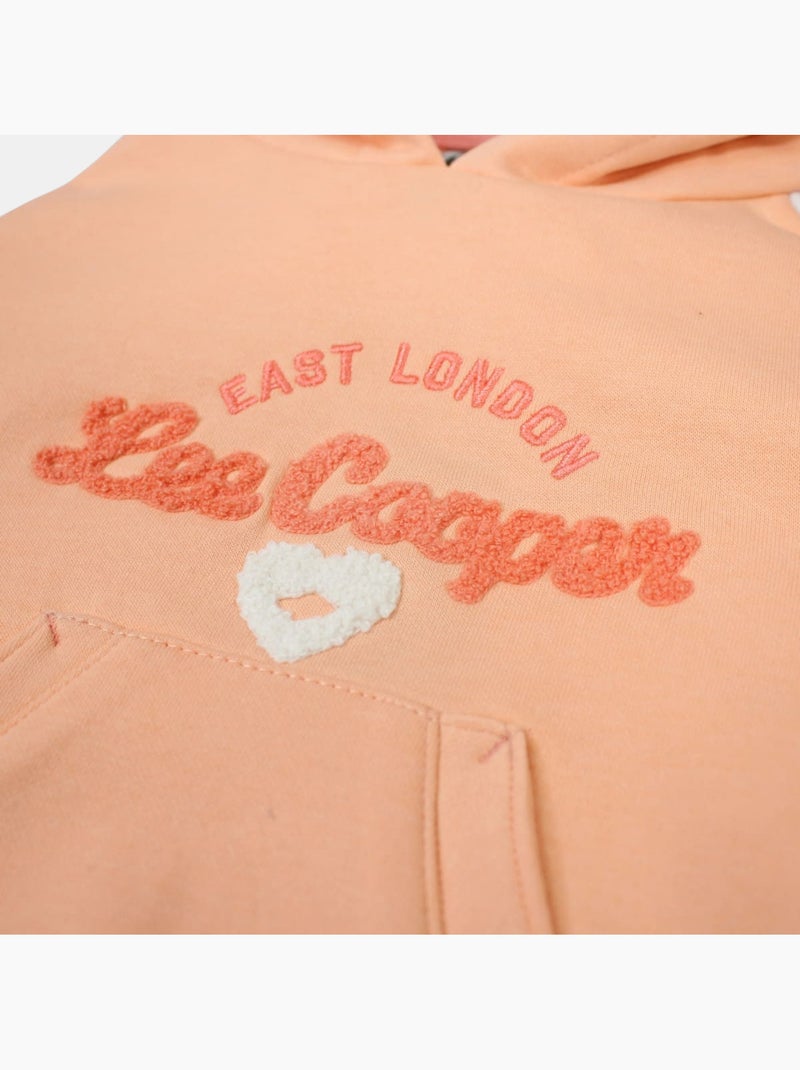 Lee Cooper - Felpa con cappuccio bambina Rosa - Kiabi
