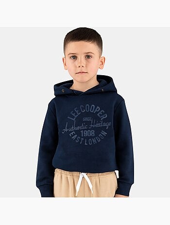 Lee Cooper - Felpa con cappuccio bambino
