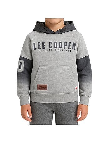 Lee Cooper - Felpa con cappuccio bambino