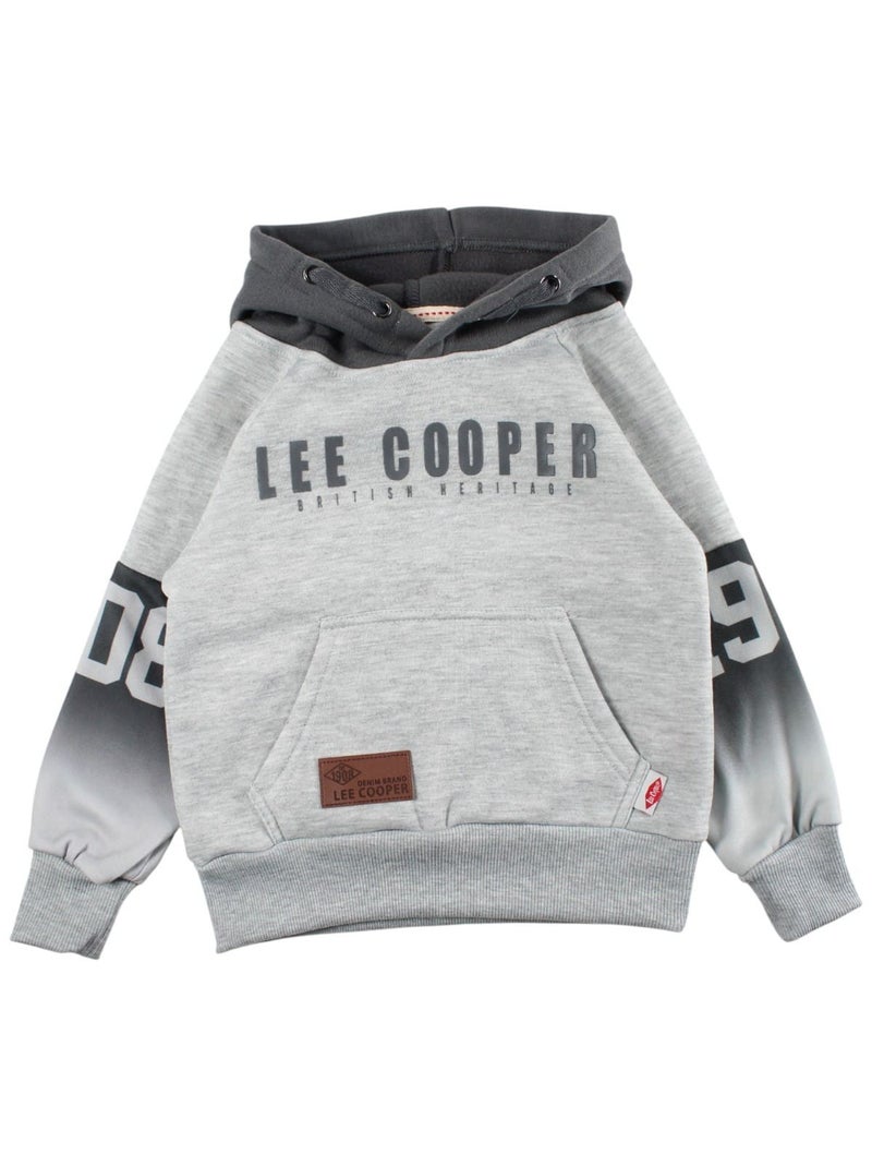 Lee Cooper - Felpa con cappuccio bambino Grigio - Kiabi