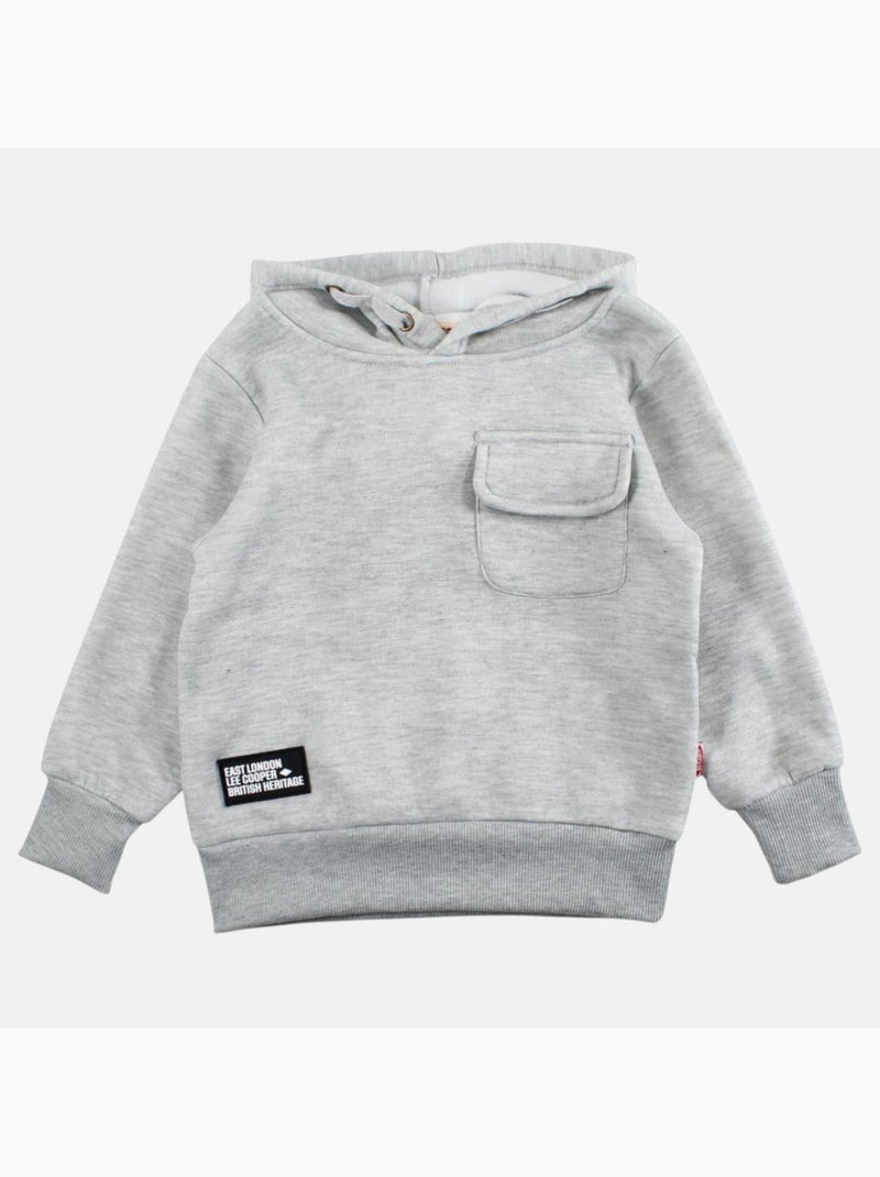 Lee Cooper - Felpa con cappuccio bambino Grigio - Kiabi