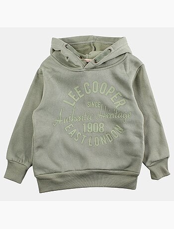 Lee Cooper - Felpa con cappuccio bambino