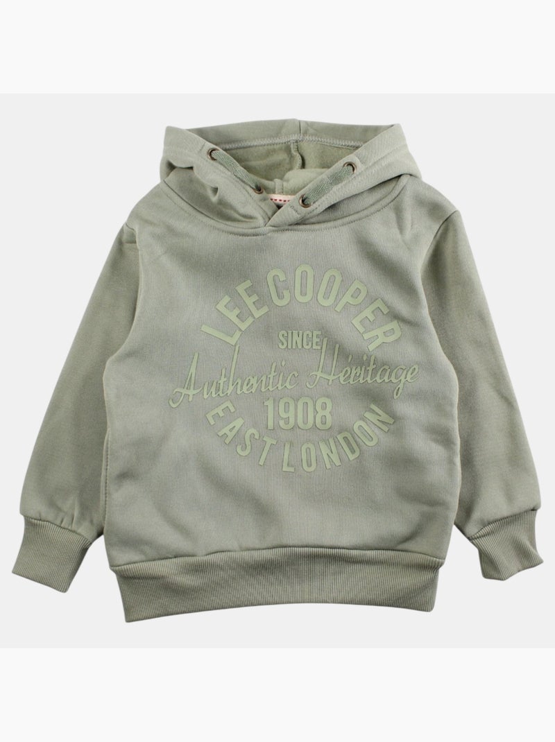 Lee Cooper - Felpa con cappuccio bambino Verde - Kiabi