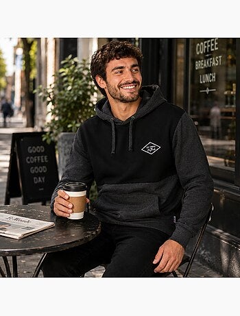 Lee cooper - felpa con cappuccio da uomo