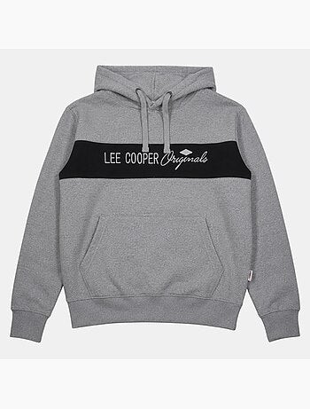Lee cooper - felpa con cappuccio da uomo