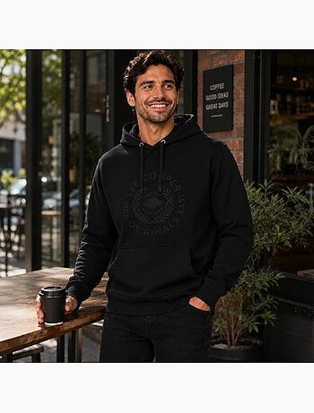 Lee cooper - felpa con cappuccio da uomo