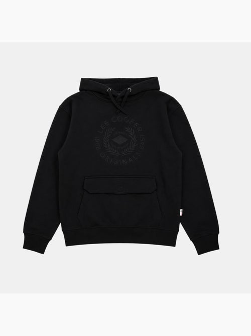 Lee cooper - felpa con cappuccio e cordino, tasca a marsupio - Kiabi
