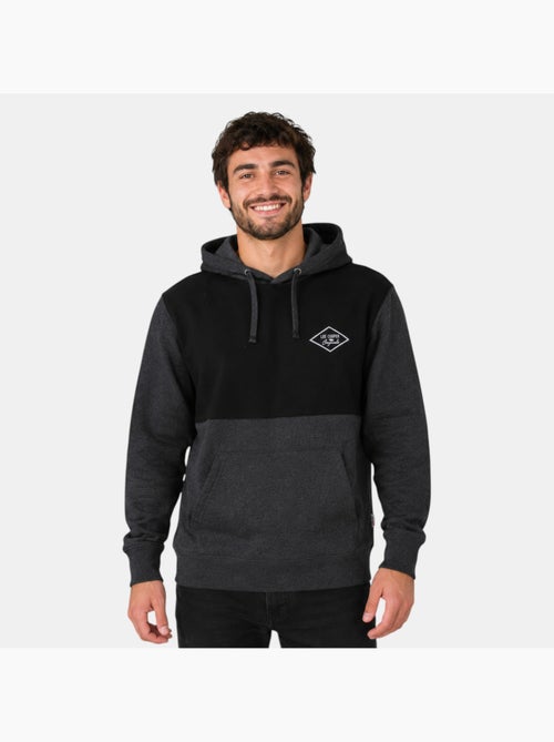 Lee cooper - felpa con cappuccio e inserti, tasca a marsupio - Kiabi