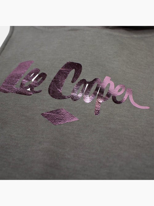 Lee cooper - felpa con cappuccio stampata, dal taglio ampio - Kiabi