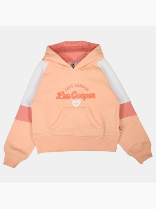 Lee cooper - felpa con cappuccio stampata, dal taglio ampio - Kiabi