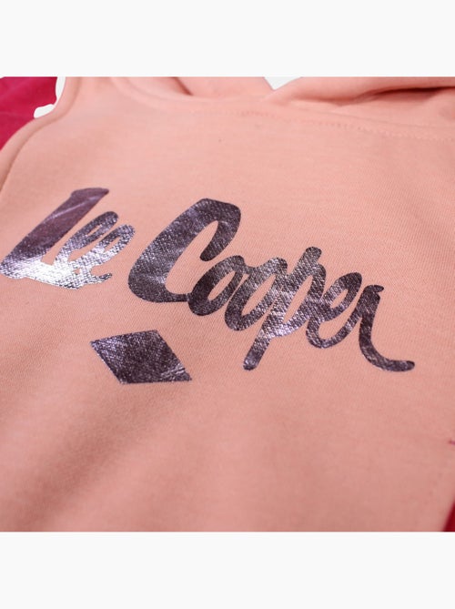 Lee cooper - felpa con cappuccio stampata, dal taglio ampio - Kiabi