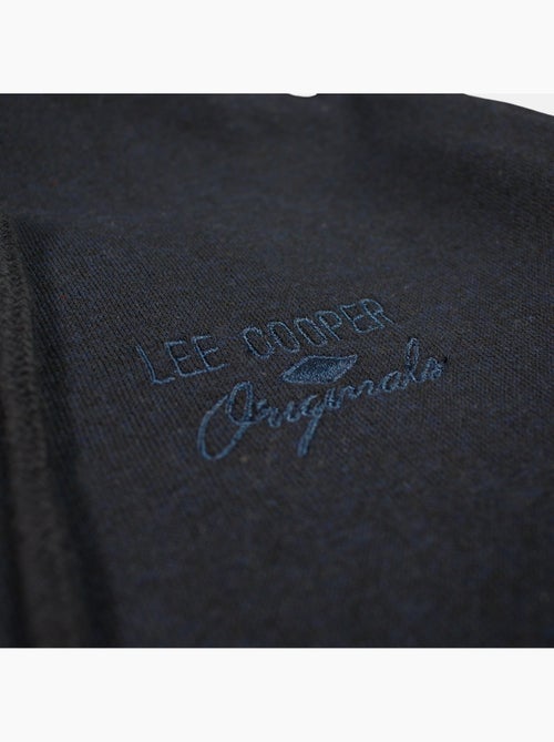 Lee cooper - felpa con cappuccio stampata, tasca a marsupio - Kiabi