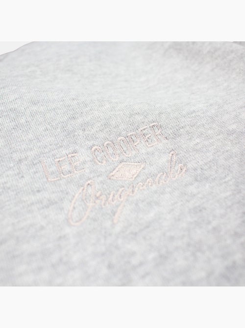 Lee cooper - felpa con cappuccio stampata, tasca a marsupio - Kiabi