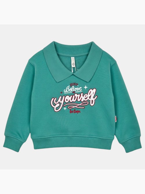 Lee cooper - felpa con collo rotondo stampata, dettagli ricamati - Kiabi Lee cooper - felpa con collo rotondo stampata, dettagli ricamati - Kiabi