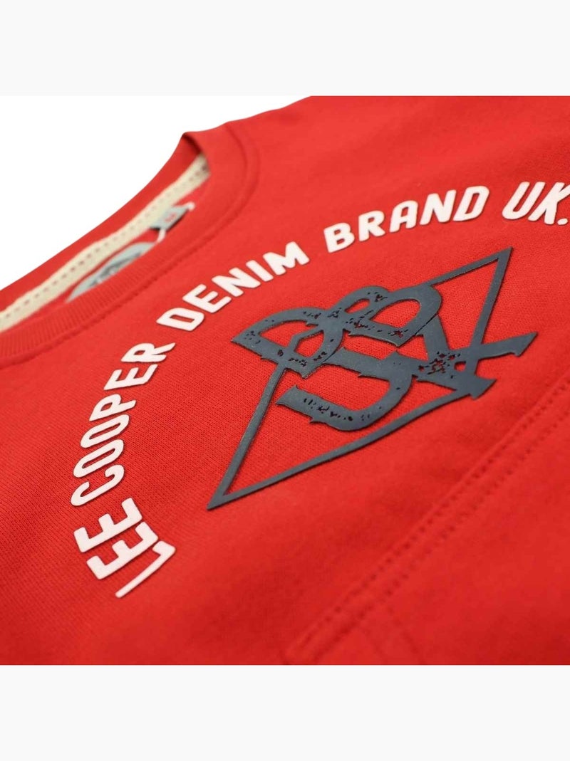 Lee Cooper - Felpa Rosso - Kiabi