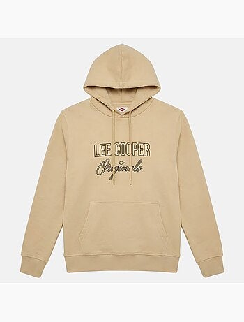 Lee Cooper - Felpa uomo con cappuccio