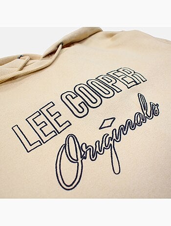 Lee Cooper - Felpa uomo con cappuccio
