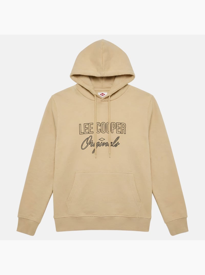 Lee Cooper - Felpa uomo con cappuccio Beige - Kiabi