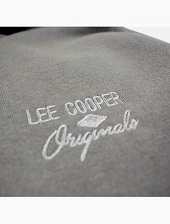 Lee Cooper - Felpa uomo con cappuccio