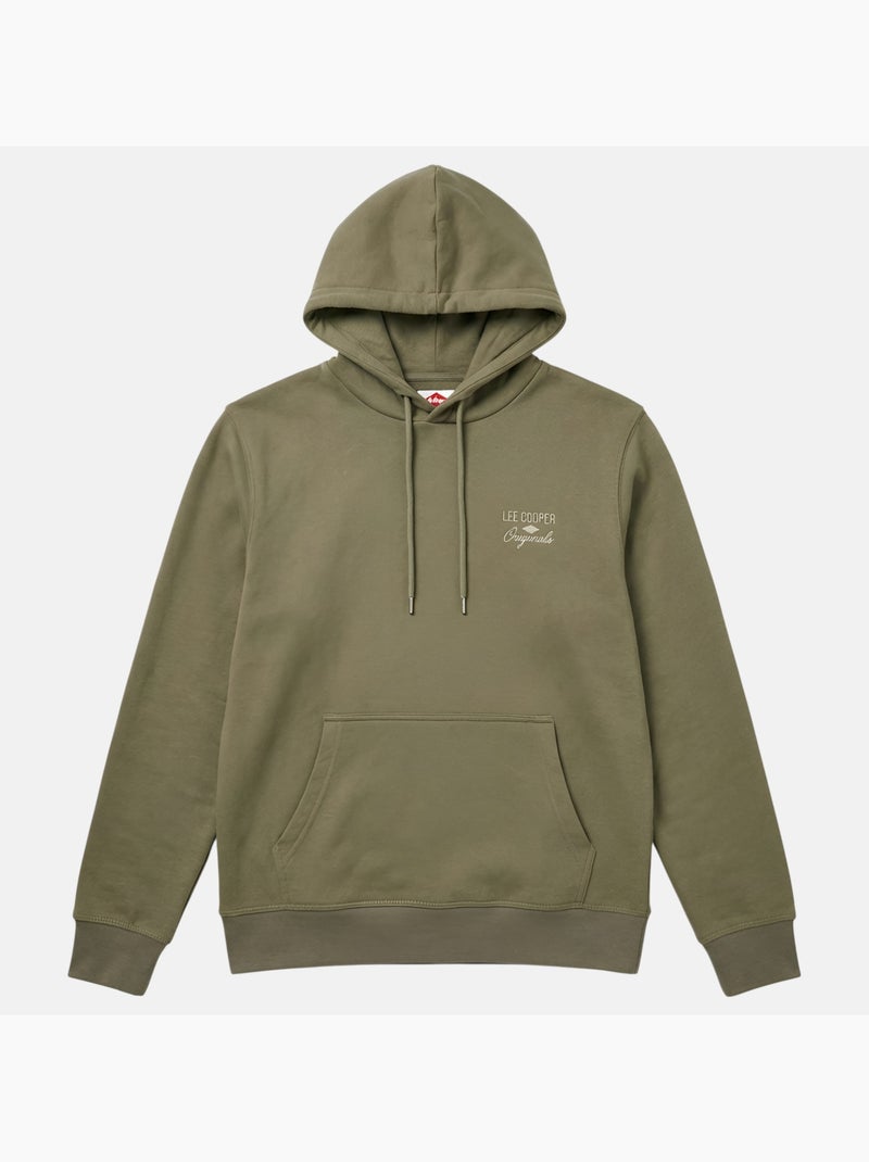 Lee Cooper - Felpa uomo con cappuccio Cachi - Kiabi