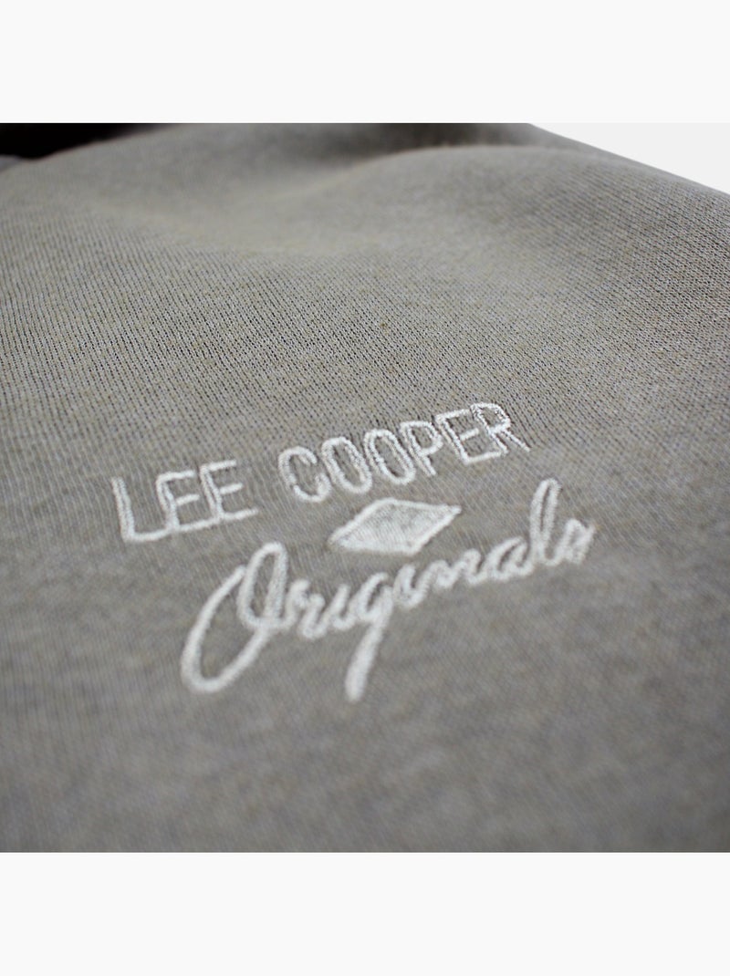 Lee Cooper - Felpa uomo con cappuccio Cachi - Kiabi