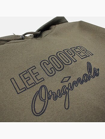 Lee Cooper - Felpa uomo con cappuccio