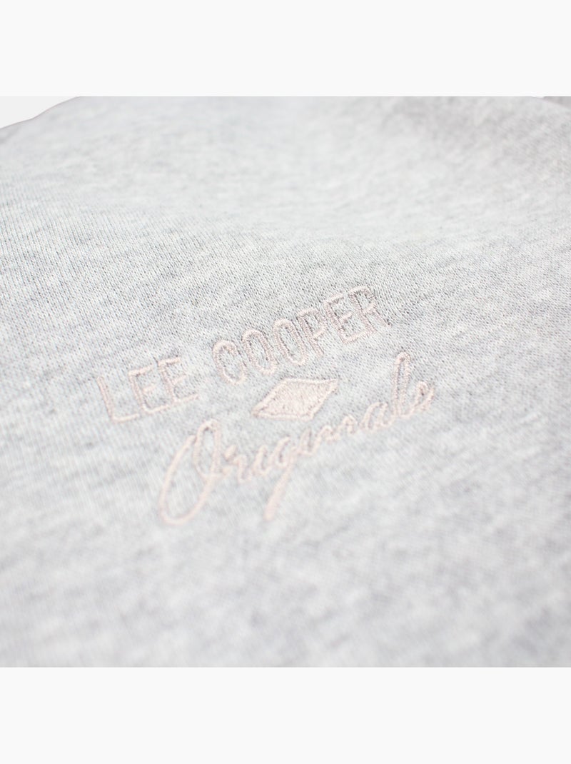 Lee Cooper - Felpa uomo con cappuccio Grigio - Kiabi