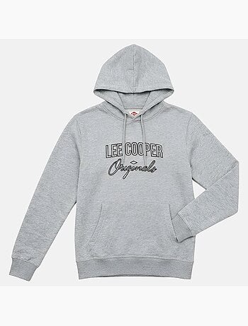 Lee Cooper - Felpa uomo con cappuccio