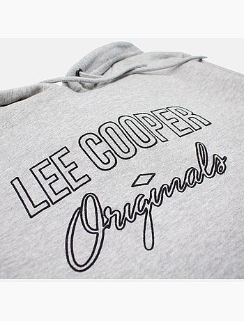 Lee Cooper - Felpa uomo con cappuccio