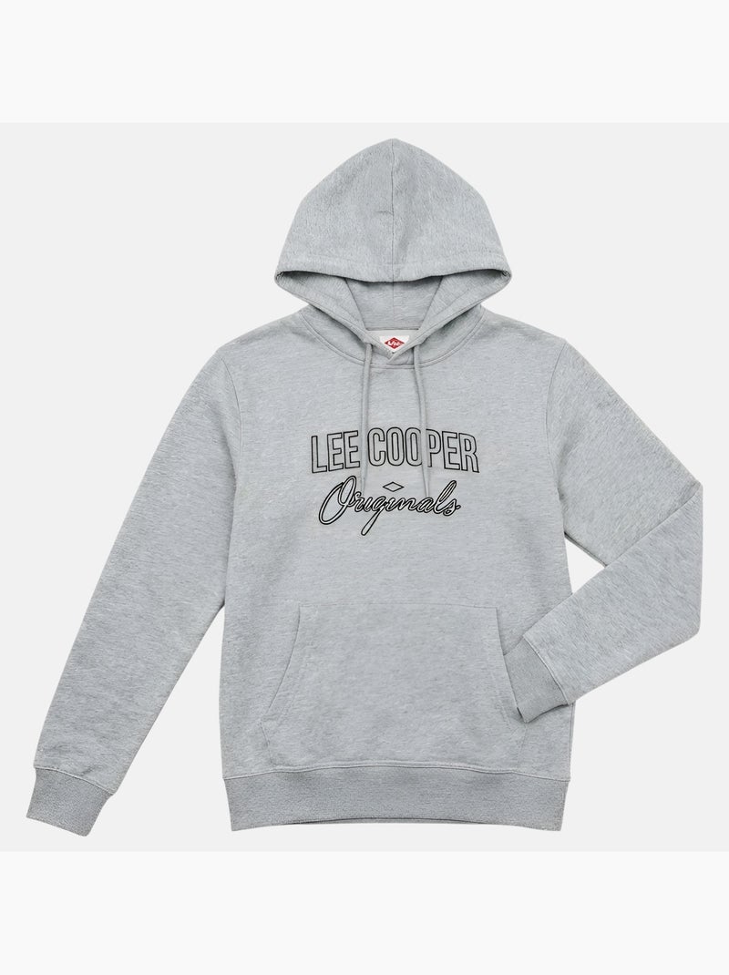 Lee Cooper - Felpa uomo con cappuccio Grigio - Kiabi