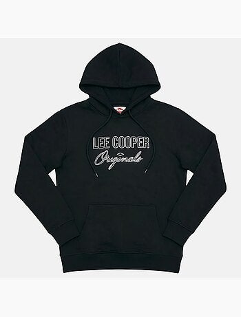 Lee Cooper - Felpa uomo con cappuccio