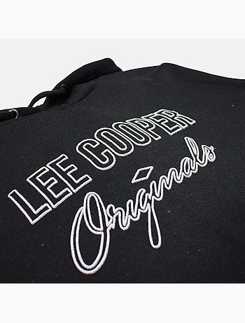 Lee Cooper - Felpa uomo con cappuccio