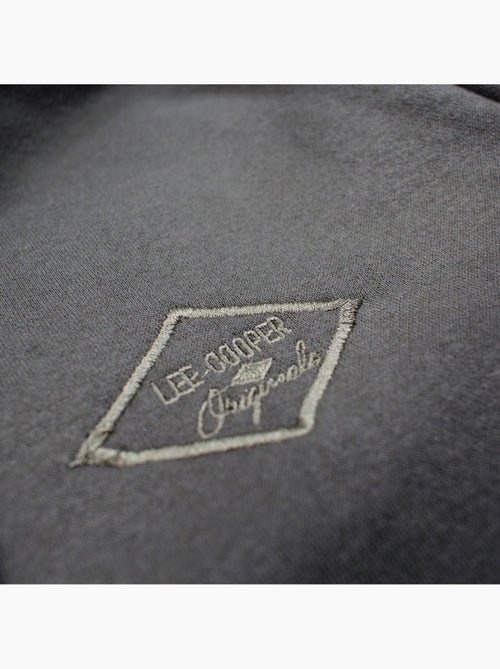 Lee cooper - giacca con cappuccio e cerniera, rifiniture a costine - Kiabi