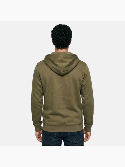 Lee cooper - giacca con cappuccio e cerniera, rifiniture a costine - Kiabi