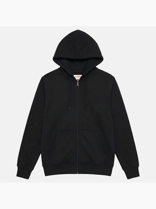 Lee cooper - giacca con cappuccio e cerniera, rifiniture a costine - Kiabi