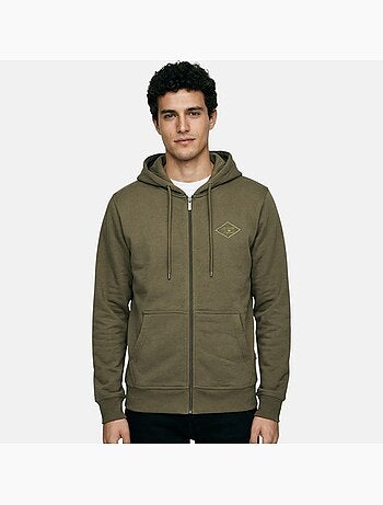 Lee Cooper - Giacca con cappuccio uomo con zip