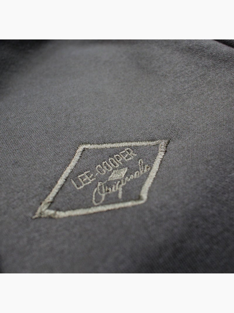 Lee Cooper - Giacca con cappuccio uomo con zip Cachi - Kiabi