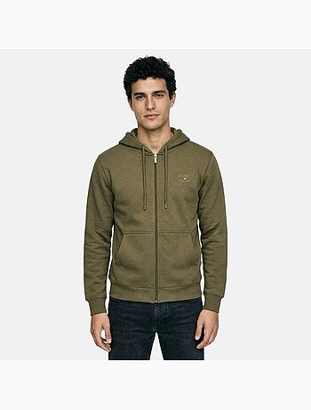 Lee Cooper - Giacca con cappuccio uomo con zip